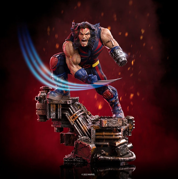 Iron Studios Marvel Age of Apocalypse Weapon X Wolverine Statue